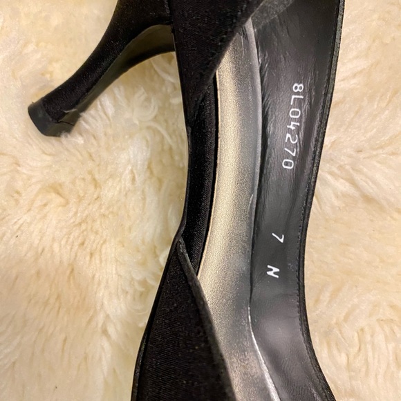 🌸 STUART WEITZMAN BLACK HEELS - Picture 3 of 15